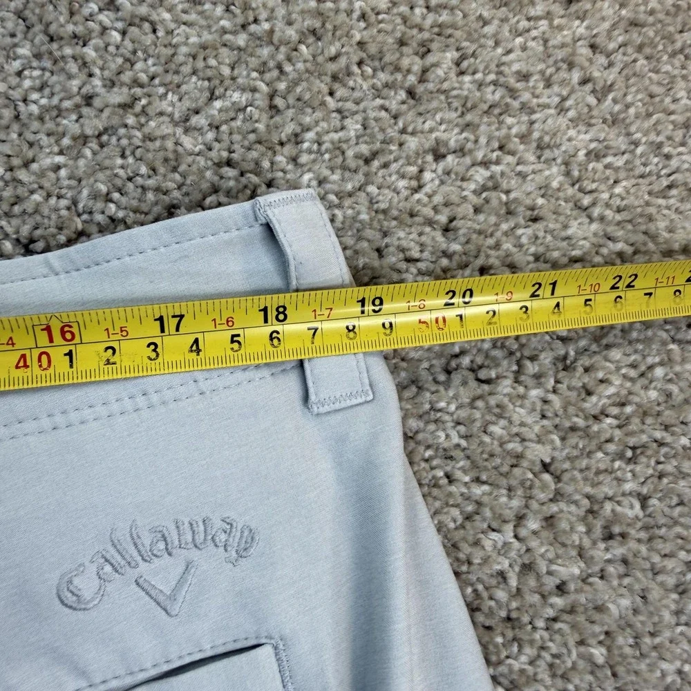 Callaway Golf Shorts Mens 38 Gray Stretch Athletic Performance 10 Inseam